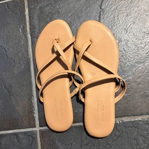 Nude sandals